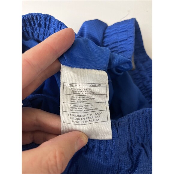 Nike Basketball Shorts Men’s S Bright Blue 9" Inseam Athletic Drawstring Waist - Picture 5 of 8